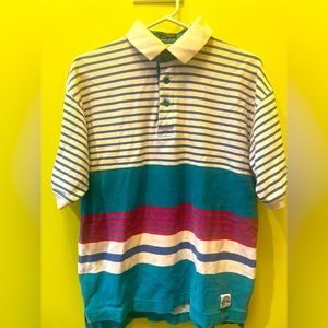 Striped oversized sailor tee